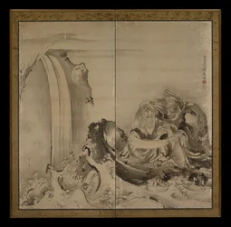Deux figures, 1770s